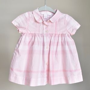 pink burberry dress baby